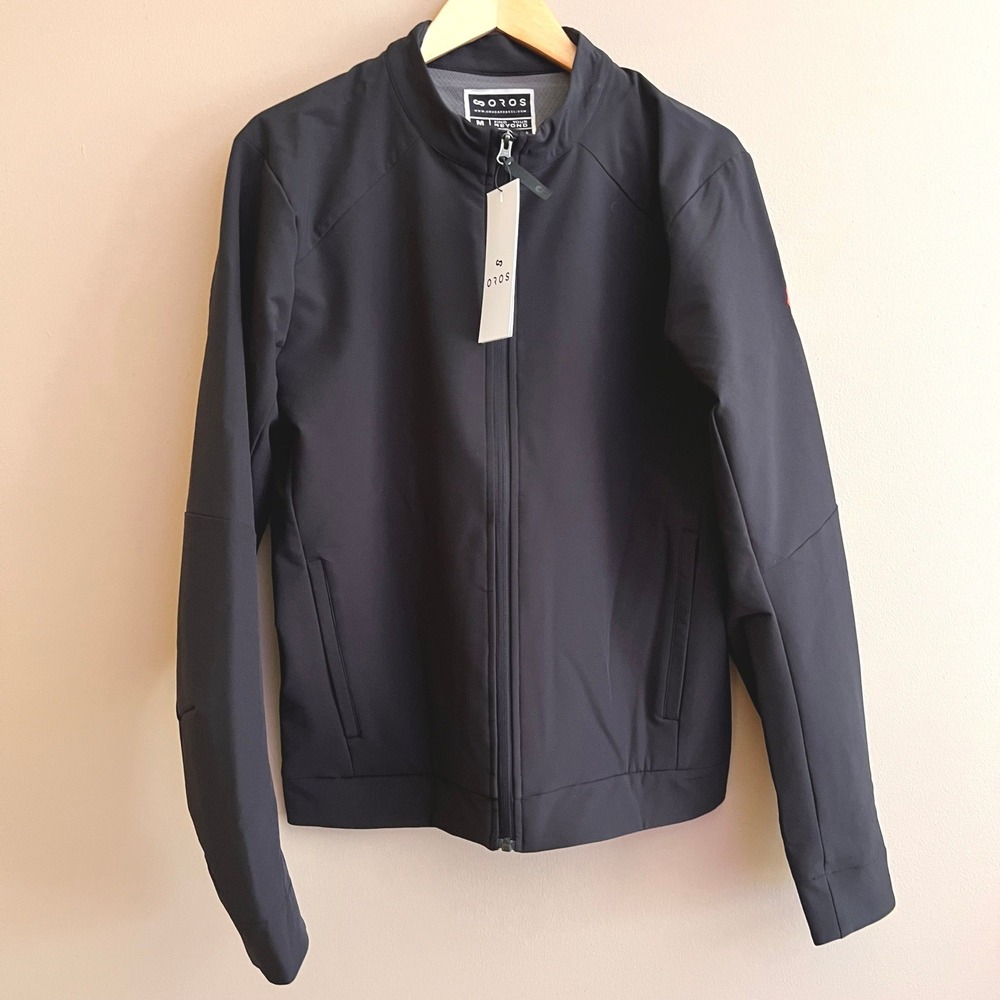 OROS Solarcore Insulated Itinerant Jacket Mens Med Black Full Zip Mock Neck NWT